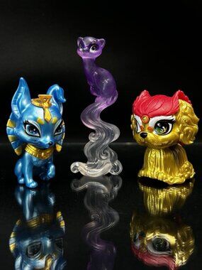 Monster High Pet Lot of 3 for Cleo, Sprctra & Jinafire Tut, Yun Yun & Rhuen